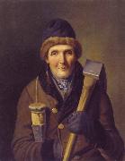 Erasmus Ritter von Engert Der Holzfaller oil painting artist